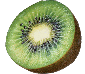 Kiwi med frø
